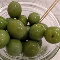 Nocellera olives at Base Pizza in Bowness-on-windermere