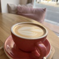 chai latte  at Share Sweet & Wine Bar in Prague
