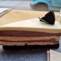 Oreo cheesecake at Share Sweet & Wine Bar in Prague