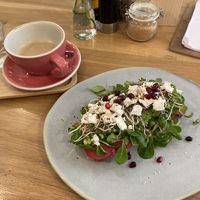 avocado sourdough bread   at Share Sweet & Wine Bar in Prague