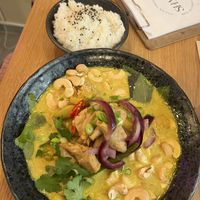 Curry (it is not the best one in my life, but for a coffee place is it acceptable..)  at Share Sweet & Wine Bar in Prague