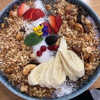 Smoothie bowl   at Share Sweet & Wine Bar in Prague