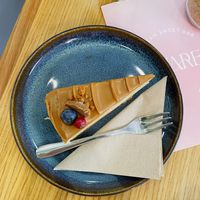 lotus cheesecake— so yum!   at Share Sweet & Wine Bar in Prague