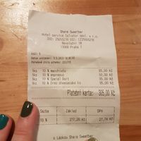  at Share Sweet & Wine Bar in Prague