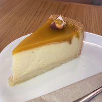 Cheesecake: creamy and tasty  at Share Sweet and Espresso Bar in Prague