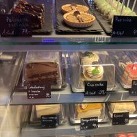 Cake options  at Share Sweet & Wine Bar in Prague
