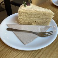 Rum cake!  at Share Sweet & Wine Bar in Prague