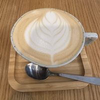 Latte   at Share Sweet & Wine Bar in Prague