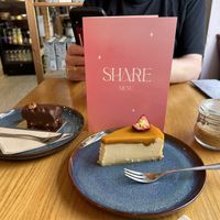 Gluten free vegan treats!  Happy days.  at Share Sweet & Wine Bar in Prague