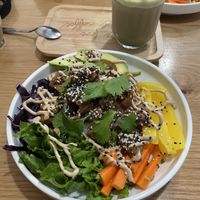 Poke bowl  at Share Sweet & Wine Bar in Prague