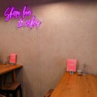 Inside of Share Sweet and Espresso Bar at Share Sweet & Wine Bar in Prague
