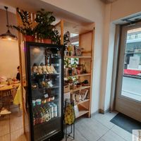 Inside at Share Sweet and Espresso Bar in Prague