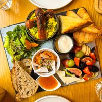 Breakfast platter for 2 at Share Sweet and Espresso Bar in Prague