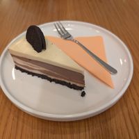 Oreo cheesecake at Share Sweet & Wine Bar in Prague