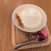 Gingerbread latte at Share Sweet & Wine Bar in Prague