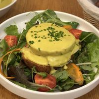 Eggs Benedict   at Share Sweet & Wine Bar in Prague