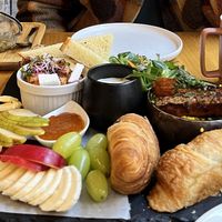 Vegan sharing platter for 2!  at Share Sweet & Wine Bar in Prague