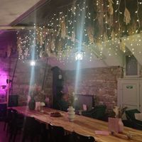 Secret garden at Share Sweet & Wine Bar in Prague