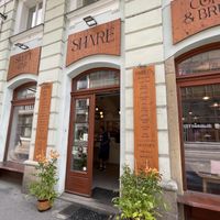 Storefront   at Share Sweet and Espresso Bar in Prague