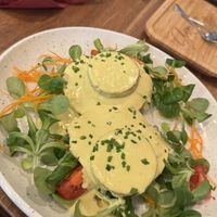 Tofu Benedict 😍😍😍  at Share Sweet and Espresso Bar in Prague