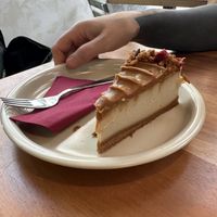Lotus cheesecake  at Share Sweet & Wine Bar in Prague