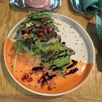 Avo-toast  at Share Sweet & Wine Bar in Prague