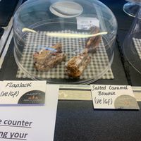 Vegan desserts at Ochiltree's Cafe in Melrose