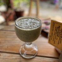 Avocado-Smoothie  at Panaderia Las Canastas in Mazunte