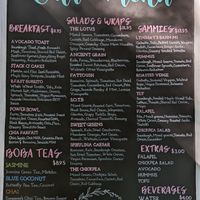 Menu at Seaside Eatery in Key Largo