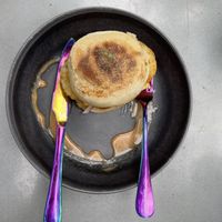 Breakfast sandwich again....  at Seaside Eatery in Key Largo