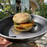 Breakfast Sammie  at Seaside Eatery in Key Largo