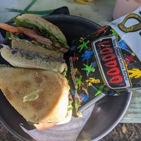 Tempeh Torta at Seaside Eatery in Key Largo