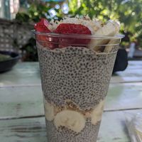 Chia parfait at Seaside Eatery in Key Largo