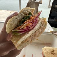 Lyndsay Bahn Mi  at Seaside Eatery in Key Largo