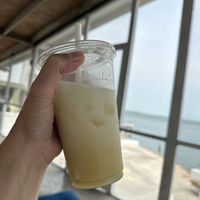 Pina Colada drink  at Seaside Eatery in Key Largo
