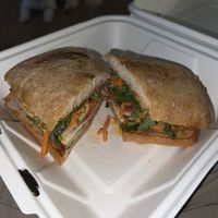 Banh Mi (very good and spicy)  at Seaside Eatery in Key Largo