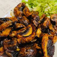 Mushrooms  #Veganuary at Vegan Mount in Barcelona