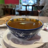 Nepali lentil soup   at Vegan Mount in Barcelona