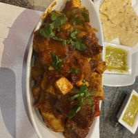 Seitan Dumpling and tofu. Amazing   at Vegan Mount in Barcelona