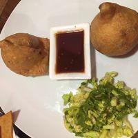 Samosa  at Vegan Mount in Barcelona