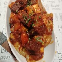 Momos with tofu and seitan at Vegan Mount in Barcelona