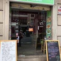 outside  at Vegan Mount in Barcelona