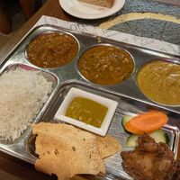 Thali at Vegan Mount in Barcelona