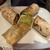 Vegan seitan burritos! 10/10  at Vegan Mount in Barcelona