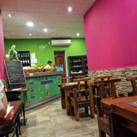 Indoors at Vegan Mount in Barcelona