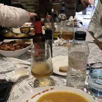 overall table  at Vegan Mount in Barcelona