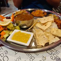 Thali Royal at Vegan Mount in Barcelona