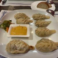 Menu of the Day - Momos  at Vegan Mount in Barcelona