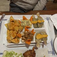 Cuatro Sabores Tapas  at Vegan Mount in Barcelona