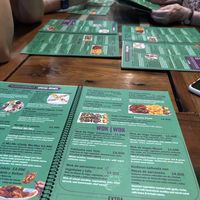 Huge vegan menu!  at Vegan Mount in Barcelona